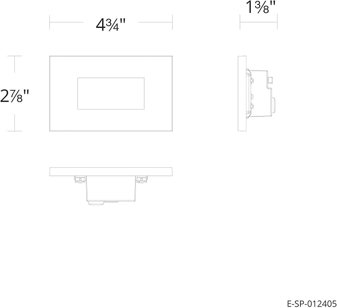Builder Essentials Indoor or Outdoor 120V Input LED Step or Patio Deck Light - Image 7