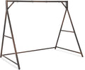 VINGLI 7 FT Rattan Porch Swing Stand, Patio Swing Frame Support 1200 LBS by VINGLI