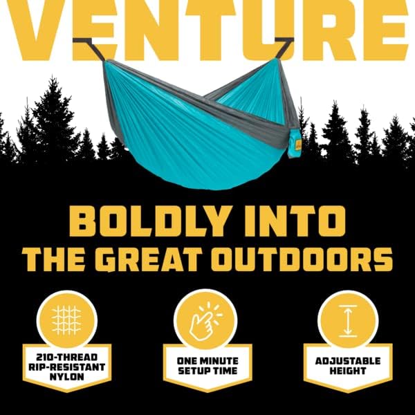 Wise Owl Outfitters Camping Hammock – 500lbs Portable Hammock - Image 4