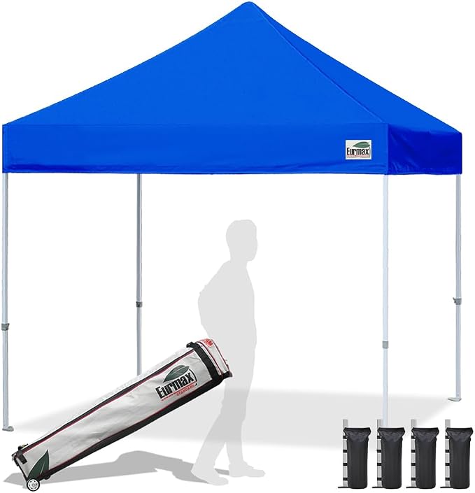 Eurmax USA Standard 10x10ft Patio Pop Up Canopy Tent by Eurmax
