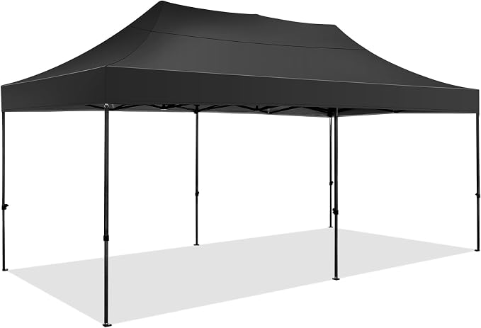 COBIZI 10x20 Pop Up Canopy Without Sidewall, Heavy Duty Canopy UPF 50+ All - Image 9