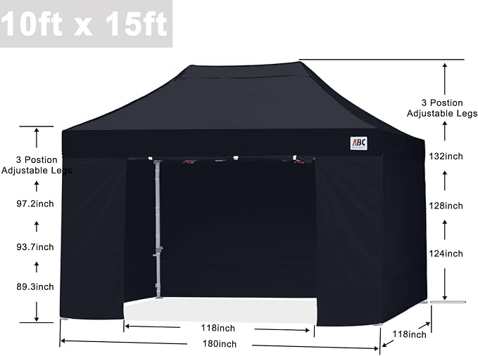 ABCCANOPY Easy Pop Up Canopy Tent - Image 3