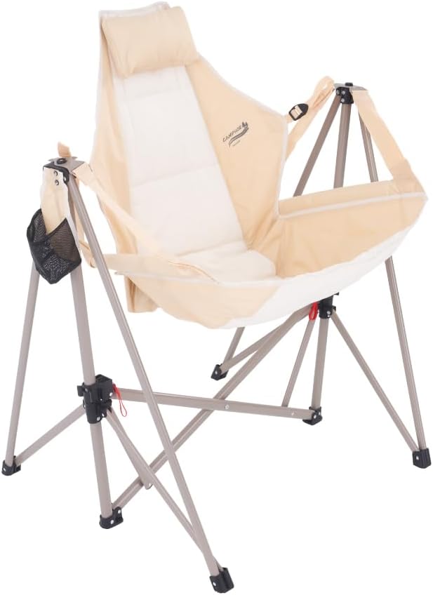 Portable Swing Hammock Chair | Foldable Recliner Rocking Lounger by CamphorDesigns