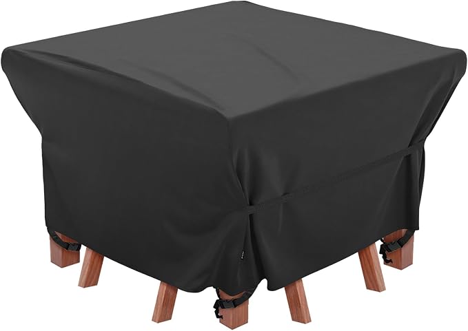 Velway Patio Furniture Cover Outdoor, Waterproof Square Patio Table Chair Sofa by Velway