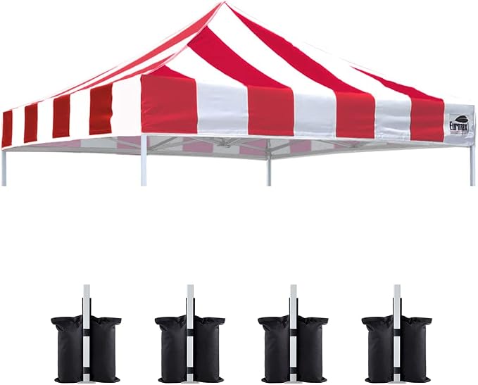Eurmax USA New 10x10 Pop Up Canopy Replacement Canopy Tent Top Cover, Instant by Eurmax