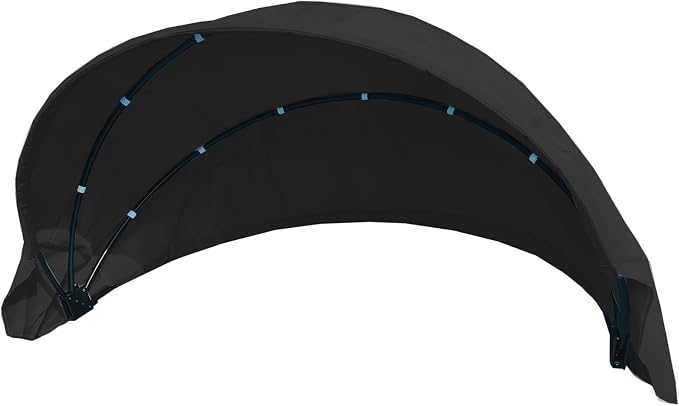 66" Patio Round Daybed Replacement Canopy Cover Retractable Top Cover by Unknown