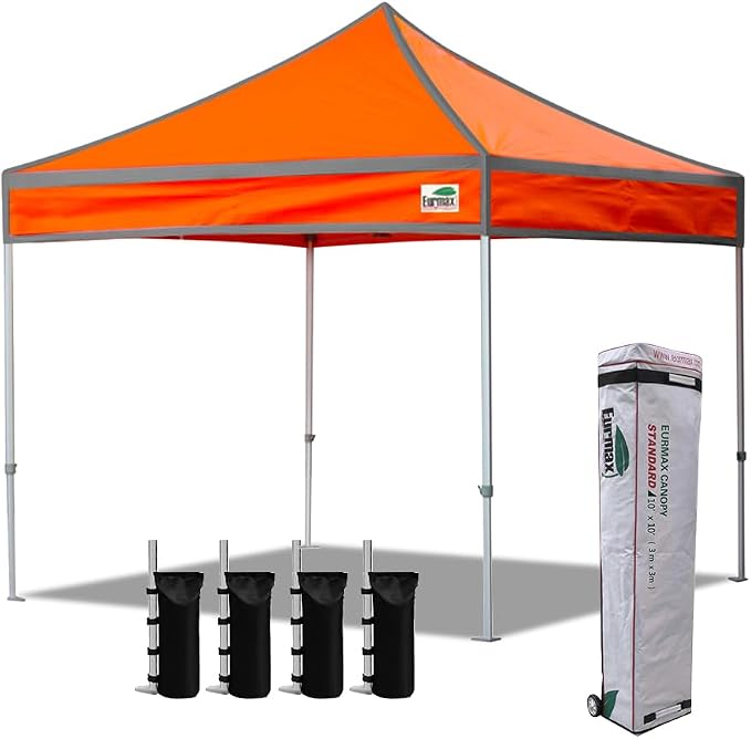 Eurmax USA Standard 10x10ft Patio Pop Up Canopy Tent by Eurmax