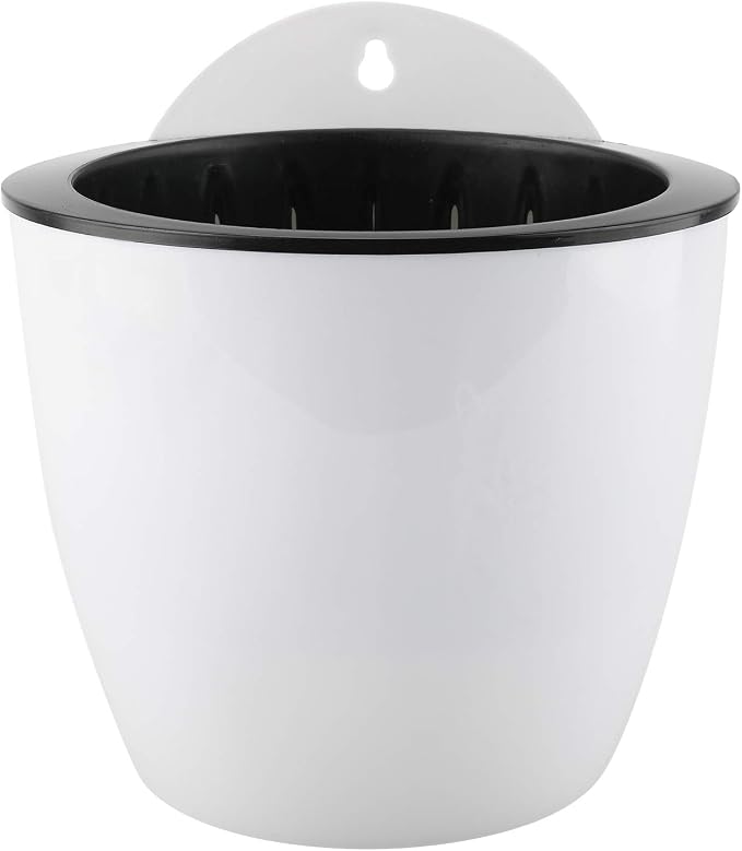 Homend 7 Pack Self Watering Hanging Planters, L Size, Suitable - Image 5