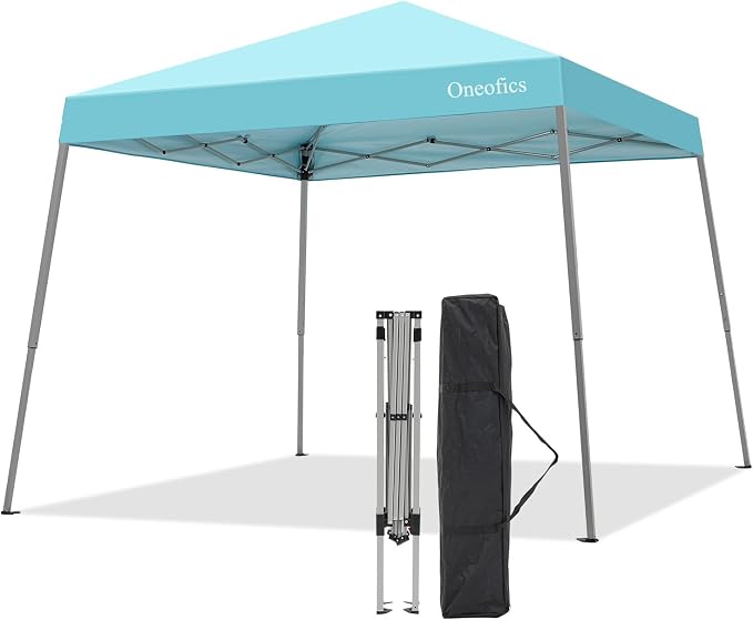 Canopy Tent, 10X10 FT Pop Up Canopy Outdoor Instant Tent Slant Legs by Oneofics