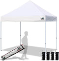 Eurmax USA 8'x8' Pop Up Canopy Tent Commercial Instant Canopies by Eurmax