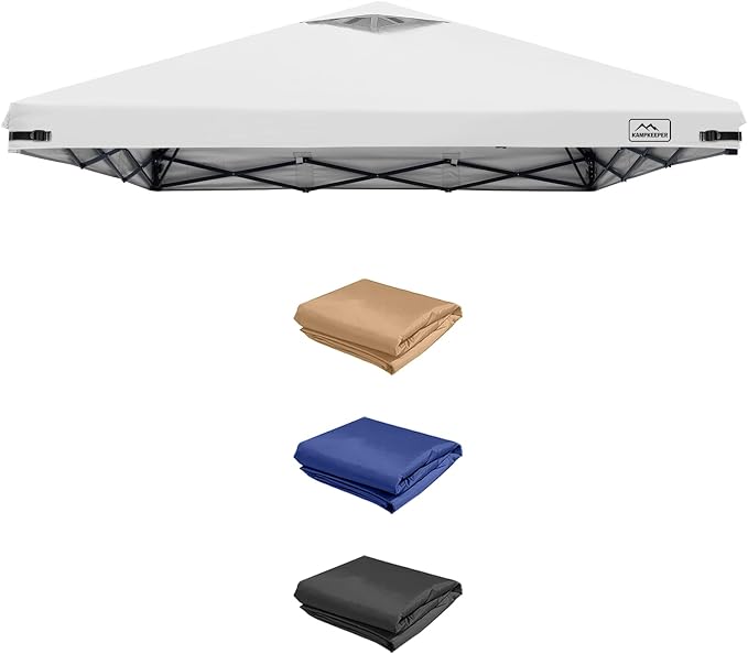 KAMPKEEPER Replacement Top Pop Up Canopy Tent Cover Roof by KAMPKEEPER