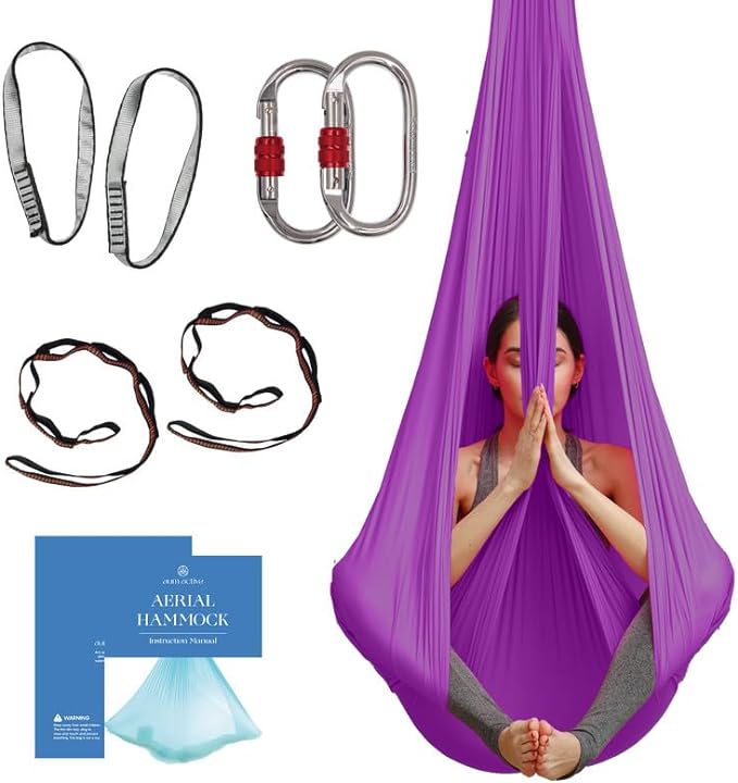 Aerial Silk Yoga Hammock & Swing by AumActive