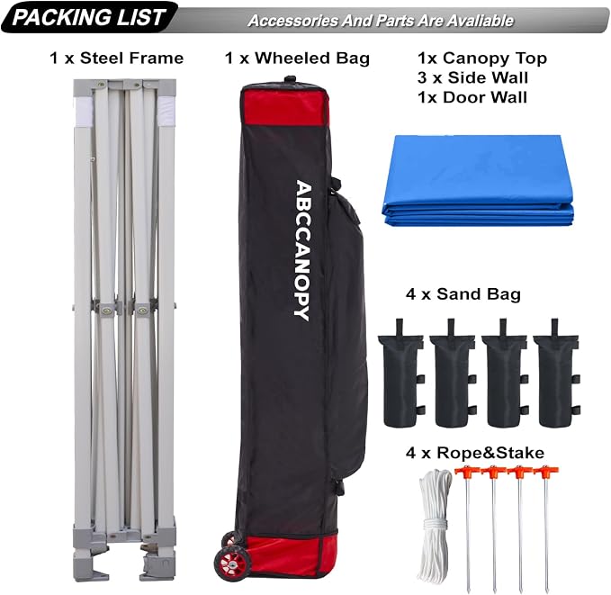 ABCCANOPY Easy Pop Up Canopy Tent - Image 5