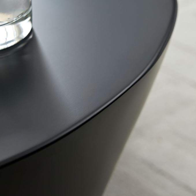 50" Coffee Table Modern Irregular Center Table Fiberglass Sturdy Table - Image 5