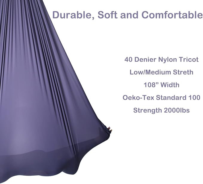 F.Life Aerial Silk Yoga Hammock & Swing - Image 2
