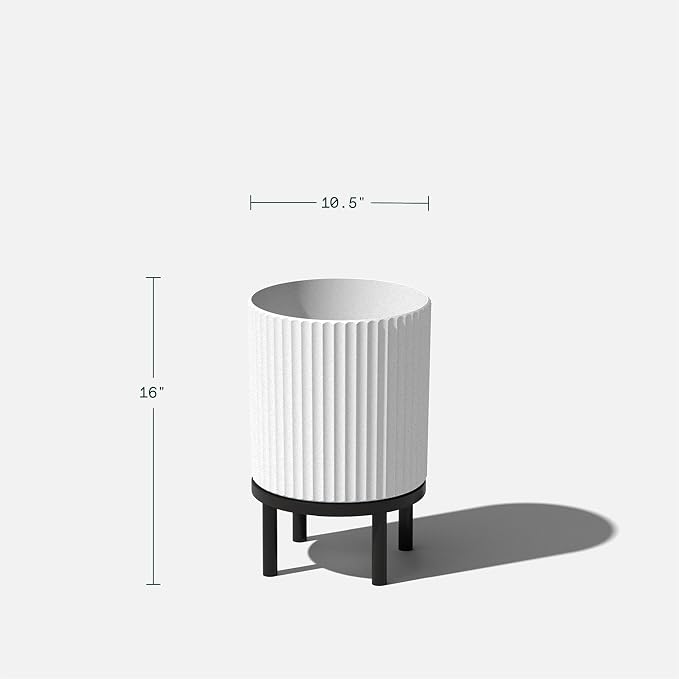 Veradek Demi Series Round Planter w/ Stand - Image 3