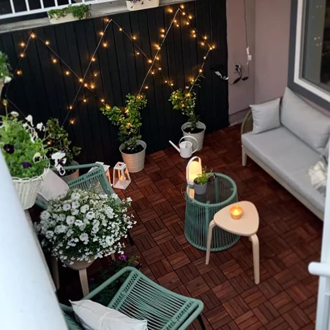 Solar String Lights, Waterproof and Shatterproof LED Outdoor Solar Light - Image 5