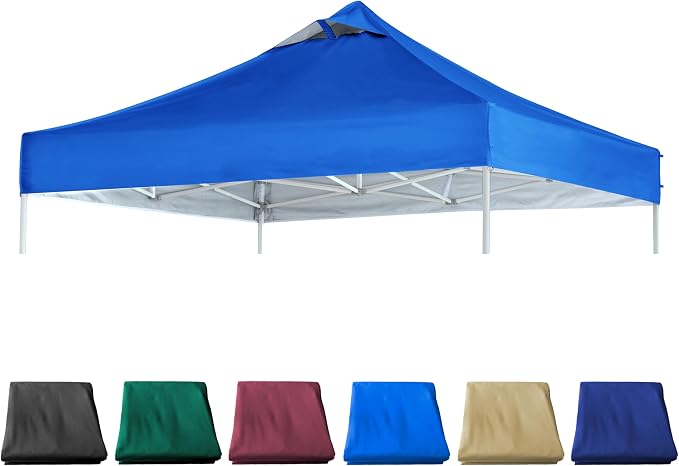 Blue Commercial Replacement Canopy Cover by JANCANOPY