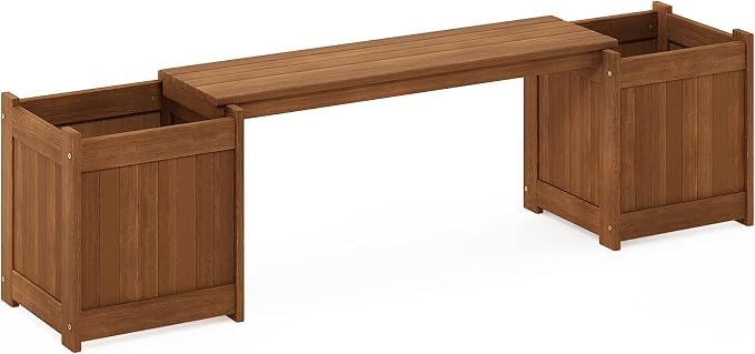 Furinno FG16011 Tioman Hardwood Flower Box - Image 7