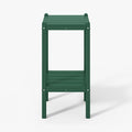 WestinTrends Malibu 36" Outdoor Adirondack HDPE 2-Tier Patio Side Table by WestinTrends