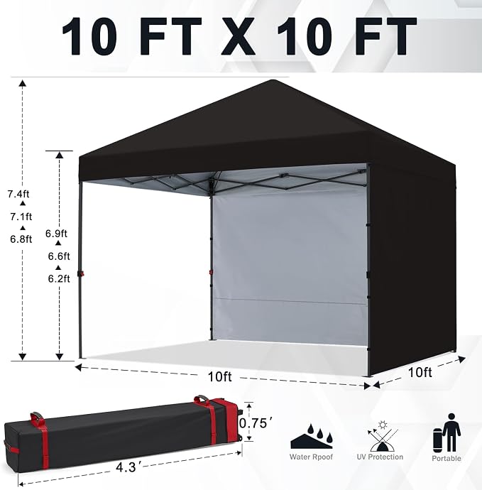 COOSHADE Pop Up Canopy Tent 10x10 - Image 5