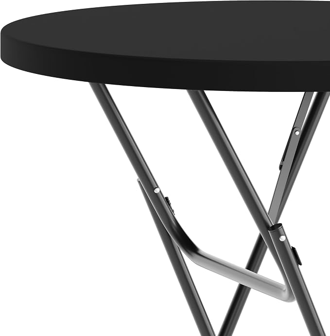 Flash Furniture Elon Round Folding Bar Height Table - Image 9