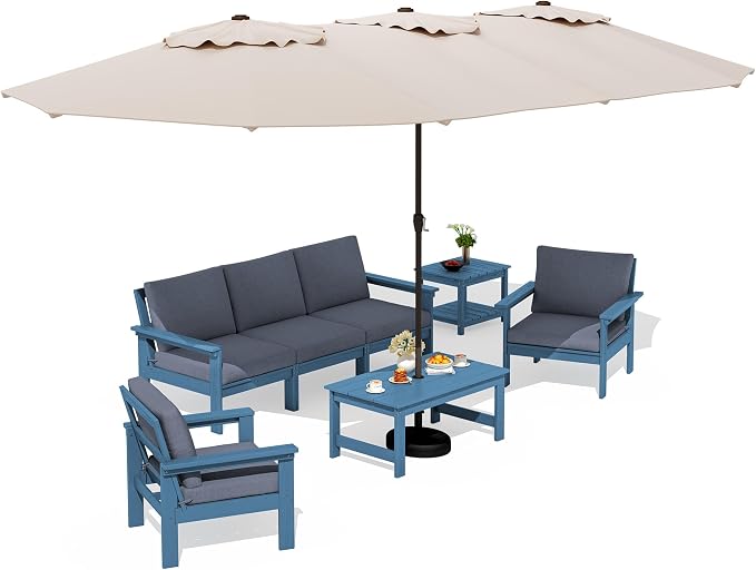SERWALL HDPE Patio Furniture Set by SERWALL