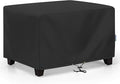 SunPatio Outdoor Ottoman Cover, Waterproof Rectangle Coffee Table Cover by SunPatio