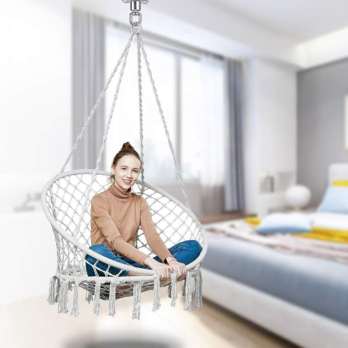 SELEWARE Silent Ball Bearing Swing Hangers, Heavy Duty 360° Rotate Swing Swivel - Image 4