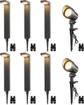 SUNVIE LED Low Voltage Landscape Lighting Kit 12V-24V Aluminum Low Voltage by SUNVIE