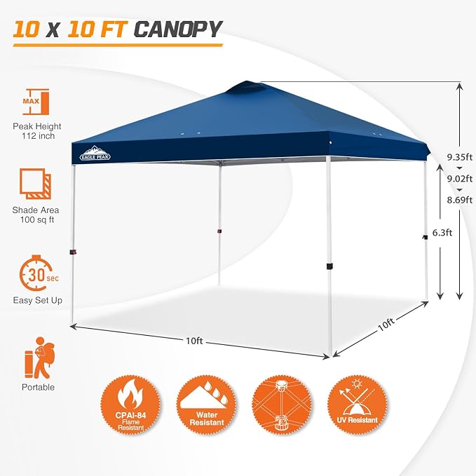 EAGLE PEAK Pop Up Canopy Tent - Image 3
