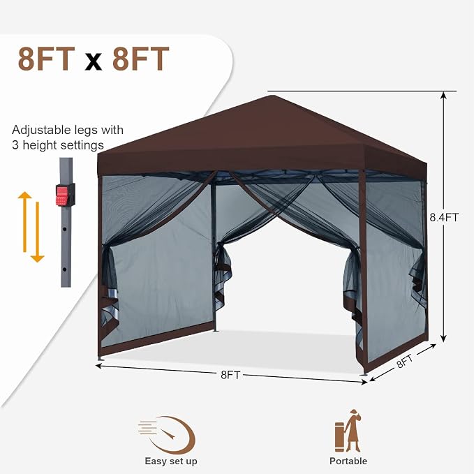 MASTERCANOPY Pop-Up Easy Outdoor Canopy - Image 2