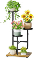iDavosic.ly 3 Tier Plant Stand Indoor, Corner Tiered Multiple Flower Holder by iDavosicly