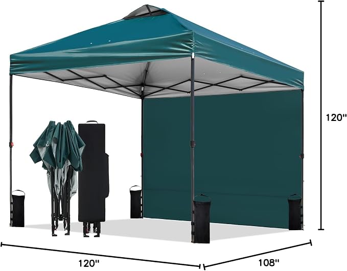 10'x10' Pop Up Canopy Tent - Image 7