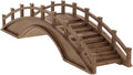 Miniature Wooden Arch Bridge Figurine by Yardenfun