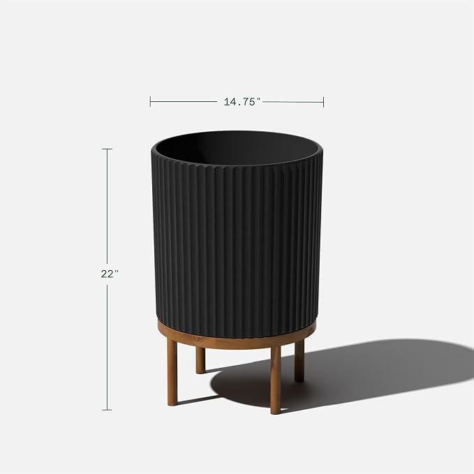 Veradek Demi Series Round Planter w/ Stand - Image 3