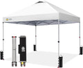 CROWN SHADES 10x10 Pop Up Canopy, Patented Center Lock One Push Tent Canopy by CrownShades