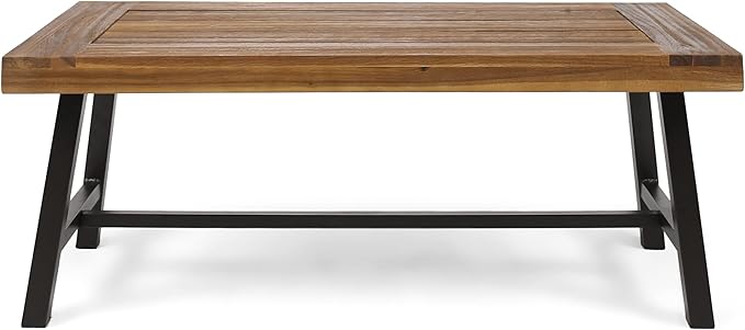 Christopher Knight Home Carlisle Outdoor Acacia Wood Coffee Table, by ChristopherKnightHome