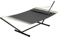 GAOMON Double Hammock with Stand, 475 lb Capacity, Adjustable Portable Hammock by GAOMON