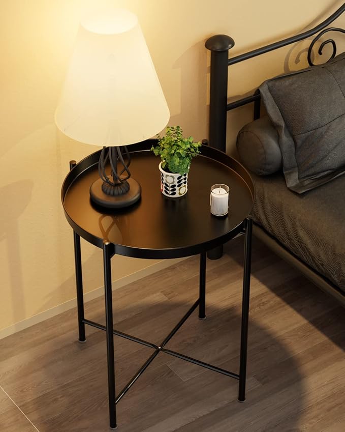 EKNITEY Small Side End Table - Image 4