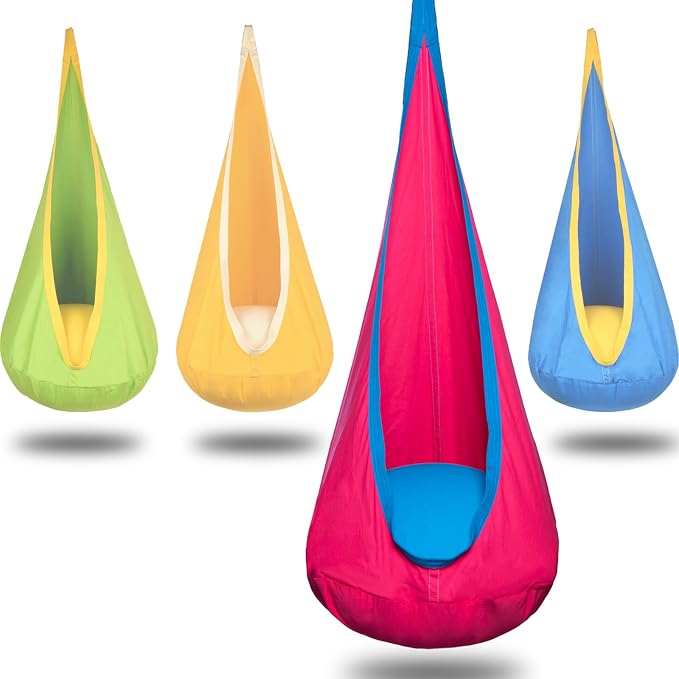 Kids Pod Swing Hanging Seat Child Hammock Chair Indoor and Outdoor Sensory by Unknown