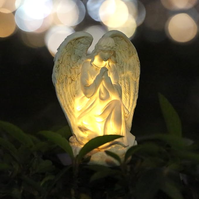 Garden Solar LED Light with Stake, Waterproof Outdoor Decor by XURLEQ