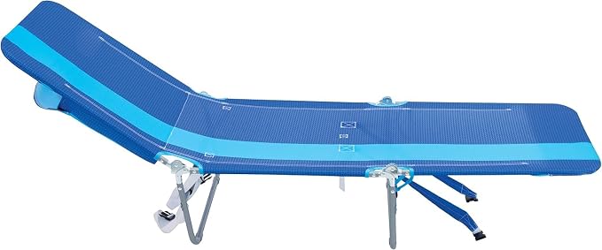 Rio Beach Portable Lay Flat Folding Backpack Beach Lounge Chair - Image 10