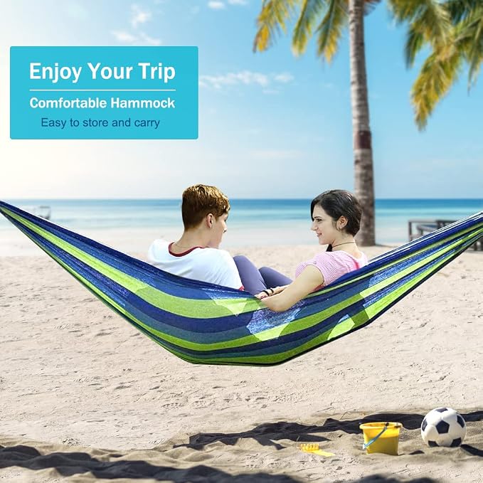 MOSFiATA Hammocks Portable Camping Hammock Upgraded 550lb Comfortable Fabric - Image 5