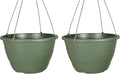 The HC Companies 13 Inch Wrapt Hanging Planters, Lightweight UV-Resistant by TheHCCompanies