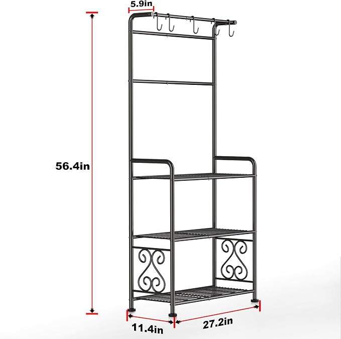 Plant Stand Indoor Outdoor Heavy Duty Metal - Image 3