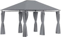 Outsunny 10' x 13' Outdoor Patio Gazebo, Canopy Shelter by Outsunny