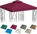 Gazebo Canopy Replacement 10x10ft Outdoor Shelter by ERFEI