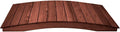 6 FT MAHOGANY Amish Made Pinewood Heavy Duty Garden Bridge by Unknown