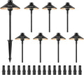 VEVOR 8 Pack Low Voltage Landscape Path Lights, 3W 210LM 12V-24VAC/DC Outdoor by VEVOR